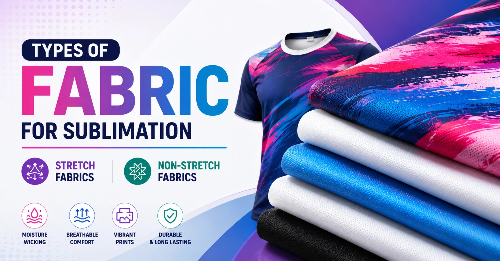 Types of fabric for sublimation