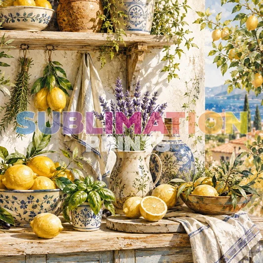 Decoupage Print – Lemon Grove Kitchen