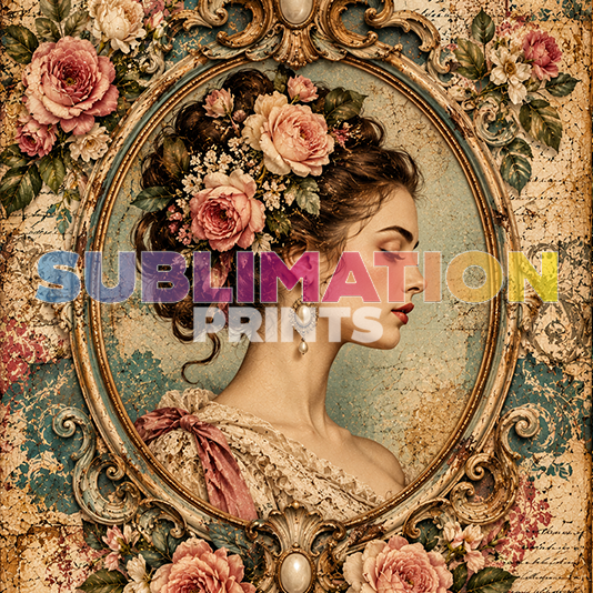 Cameo 1 decoupage print