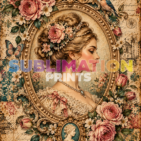 Cameo 2 decoupage print