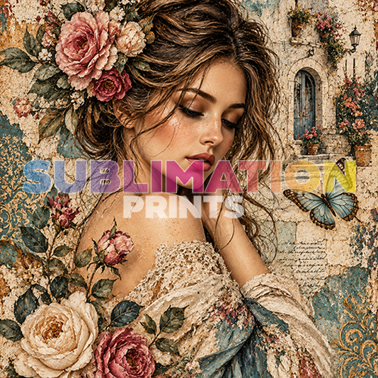 Female Figure 1 decoupage print
