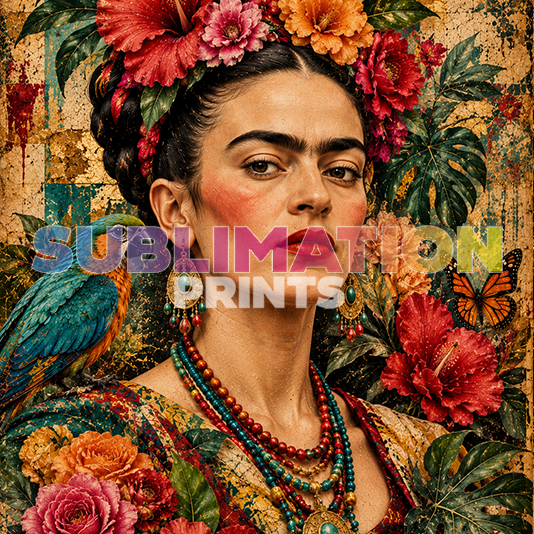 Frida 1 decoupage print